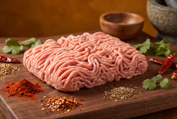 Veau haché au poids +/- .400gr