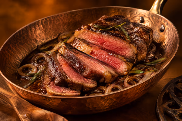 Steak de faux-filet 3/4'', une fois apprêté