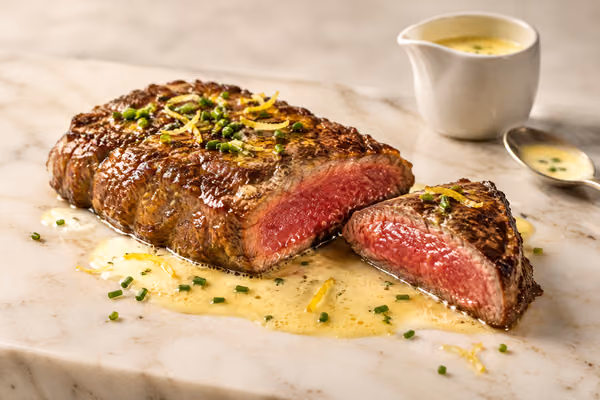 Steak minute AAA, une fois apprêté